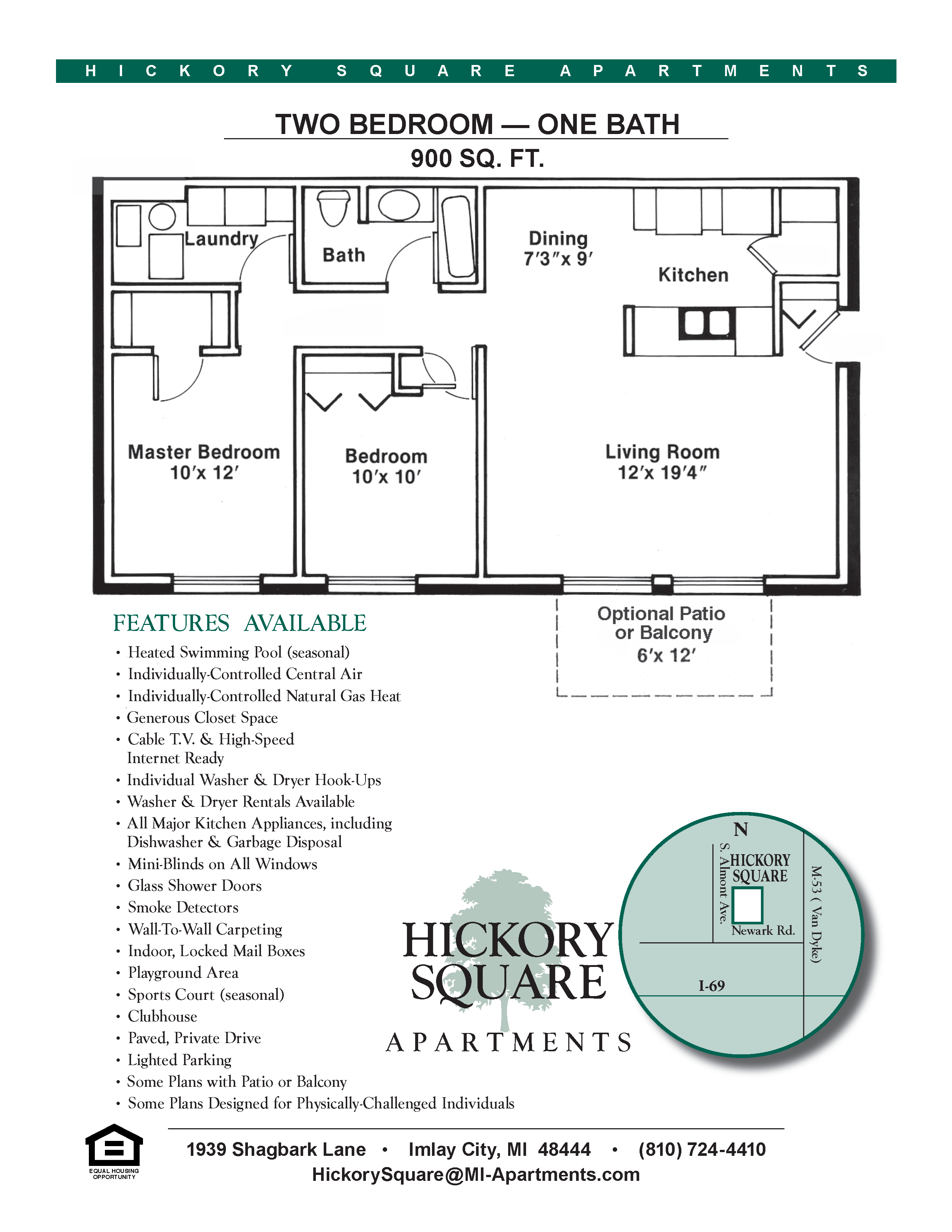 Hickory Square Apartments eBrochure